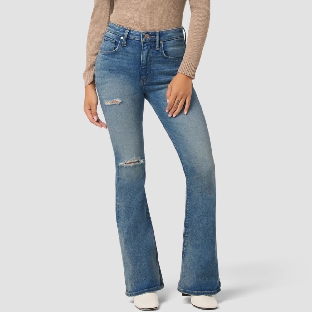 New Hudson Holly Crl Bootcut Jeans Organic Cotton Sz 27